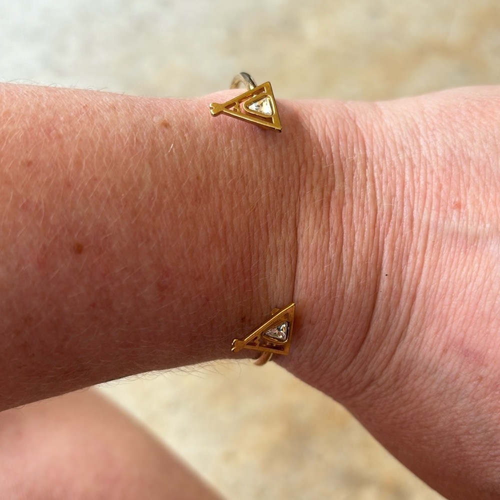 Uncommon James gold cuff bracelet. Worn a few times